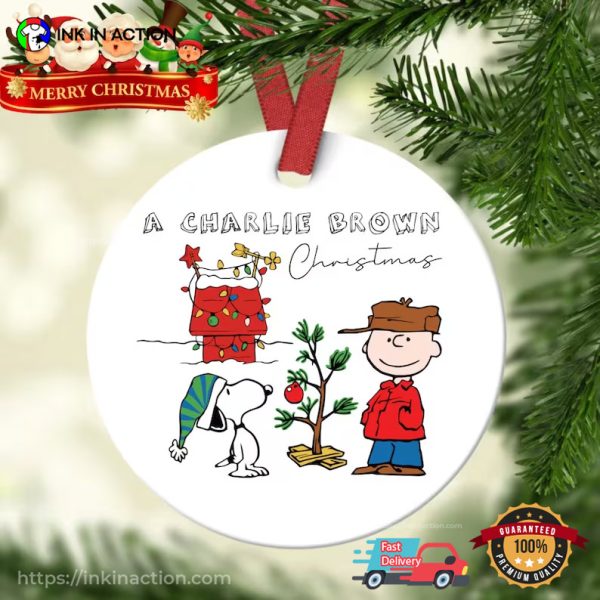 A Charlie Brown Christmas, Charlie Brown And Snoopy Ornament