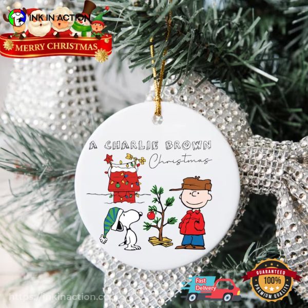 A Charlie Brown Christmas, Charlie Brown And Snoopy Ornament