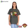 Charlie Brown On Christmas With Friends Vintage Cartoon T-shirt