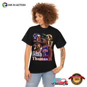 detroit piston isiah thomas 90s Championship Basketball Graphic T Shirt