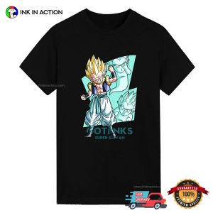 dragonball z gotenks Vintage Anime T Shirts 3