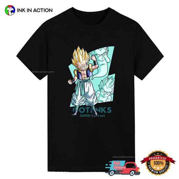 Dragonball Z Gotenks Vintage Anime T-Shirts