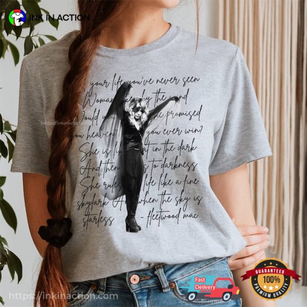 Fleetwood Mac Rhiannon Vintage Stevie Nicks T-shirt