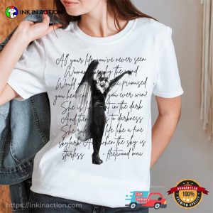 fleetwood mac rhiannon Vintage stevie nicks t shirt 3