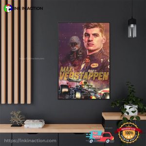 formula one max verstappen Champion Wall Art 2