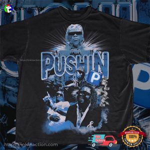 gunna pushin p Retro Vintage Rap Shirt 2