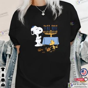 Happy Hanukkah 2023 Snoopy Holiday Unisex T-shirt