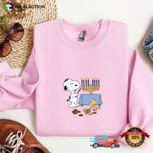 happy hanukkah 2023 Snoopy Holiday Unisex T Shirt 2