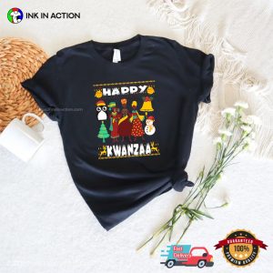 happy kwanzaa Africa Celebration Xmas T Shirt 2