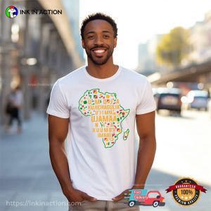 happy kwanzaa Seven Candles Africa Celebration T Shirt 3