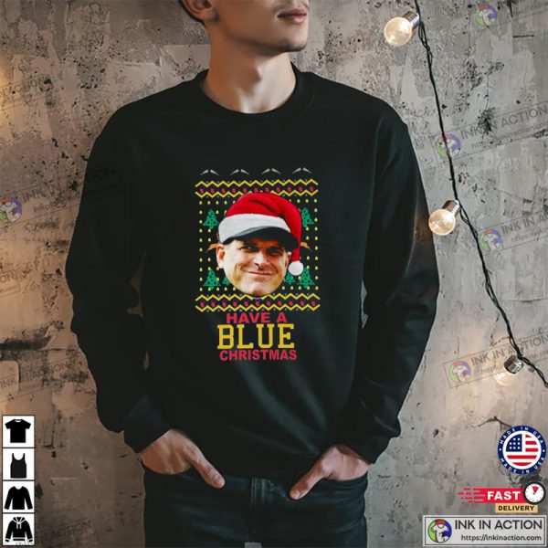 Jim Harbaugh NFL, Michigan Christmas Shirt