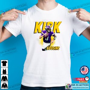 kirk cousins minnesota vikings Football Player T shirt
