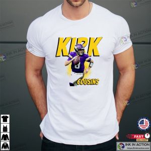Kirk Cousins Minnesota Vikings Football Player T-shirt