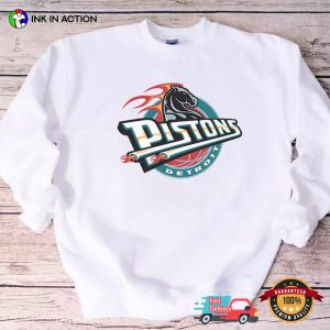 nba detroit pistons American Basketball Shirt 2