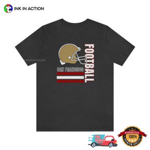 nfl san francisco 49ers Vintage Style Football Shirt 4