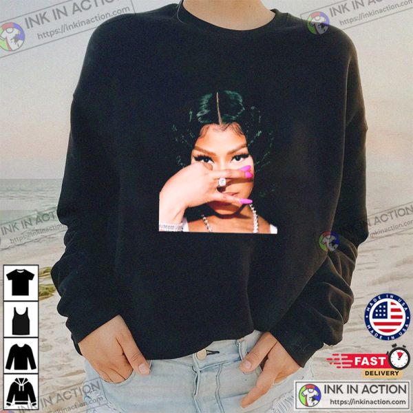 Nicki Minaj Photoshoot Vintage Tee