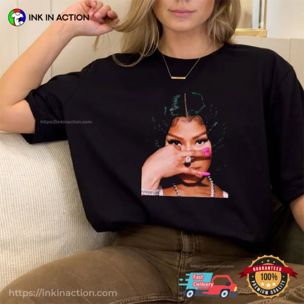 Nicki Minaj Photoshoot Vintage Tee