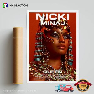 Nicki Minaj Queen Album Cover Poster