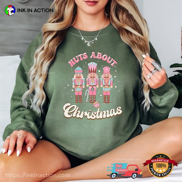 Nuts About Christmas Comfort Colors T-shirt