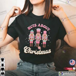 Nuts About Christmas Winter Holiday Tee