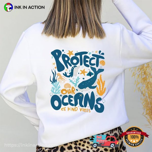 Protect The Ocean And Marine Life Unisex Tee