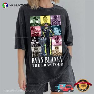 ryan blaney 12 The Eras Tour The Champion Comfort Colors Tee 2