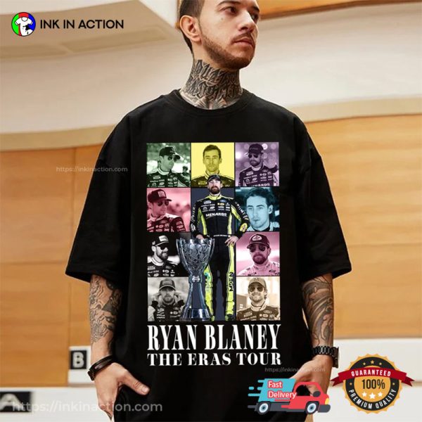 Ryan Blaney 12 The Eras Tour The Champion Comfort Colors Tee