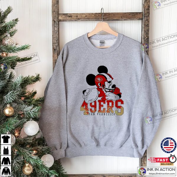 San Francisco 49ers Mickey Mouse Vintage T-shirt