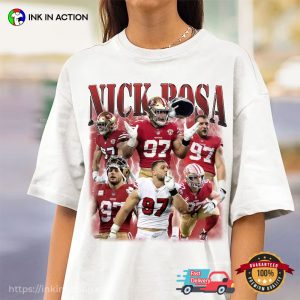 San Francisco 49ers Nick Bosa Classic 90s Graphic Tee