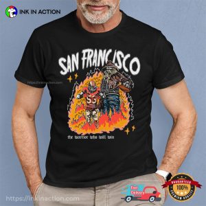 San Francisco Football Graphic Bootleg T-Shirt