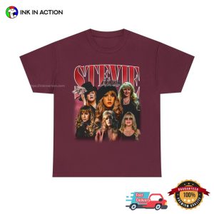 Stevie Nicks 80s Graphic Collage Tee, Stevie Nicks Merch