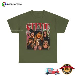 stevie nicks 80s Graphic Collage Tee, stevie nicks merch 2