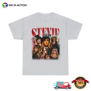 stevie nicks 80s Graphic Collage Tee, stevie nicks merch 3