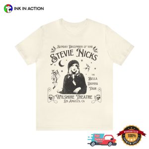 Stevie Nicks Fleetwood Mac The Bella Donna Tour Retro T-Shirt