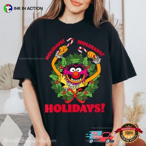The Muppets Animal, Disney Christmas Holidays T-shirt