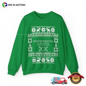 winter solstice 2024 Ugly Christmas Vacation T Shirt 1