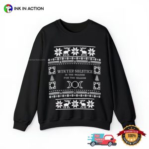 winter solstice 2024 Ugly Christmas Vacation T Shirt 2