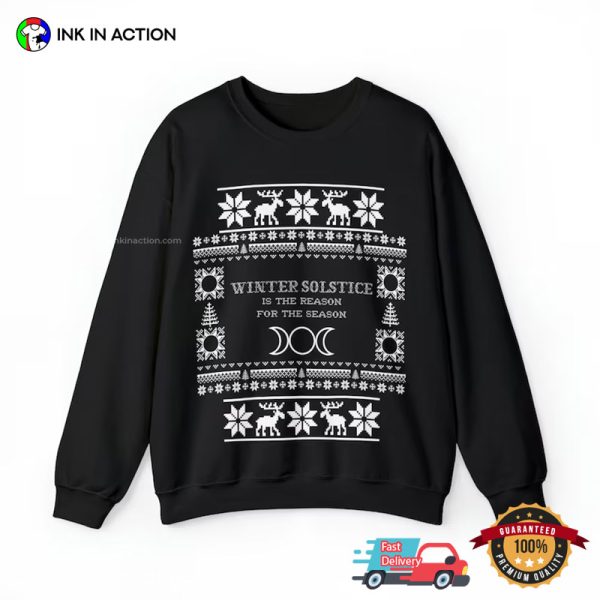 Winter Solstice 2024 Ugly Christmas Vacation T-shirt