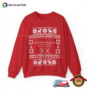 winter solstice 2024 Ugly Christmas Vacation T Shirt 3