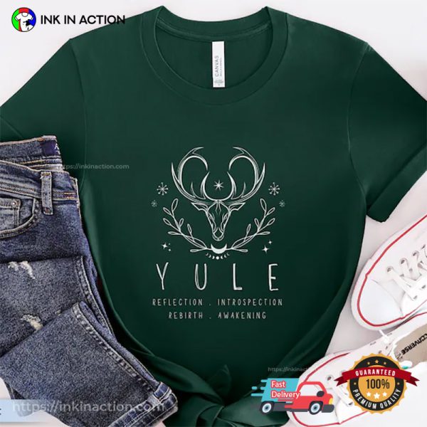 Winter Solstice 2024 Yule Winter Festival Holiday T-shirt