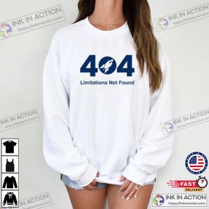 404 Limitations Not Found Rocket T-Shirt