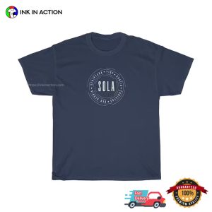 5 Solas Of The Reformation Christian T-shirt