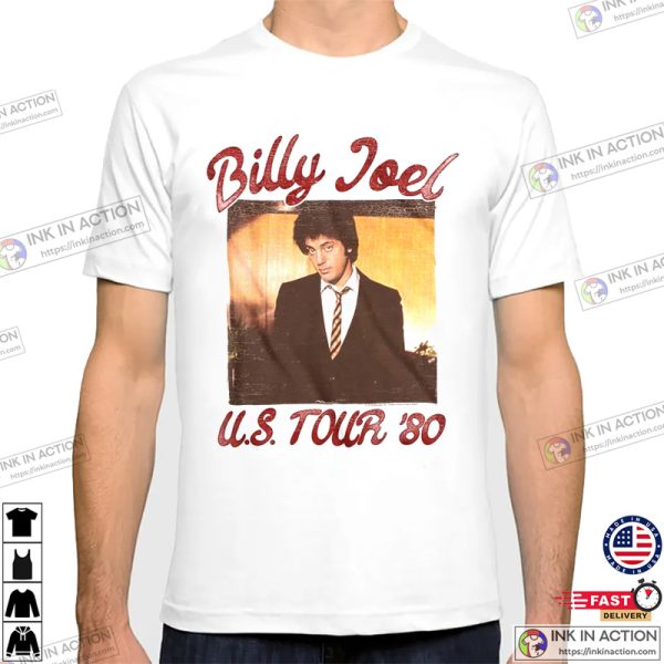 80’s Billy Joel US Tour Graphic T-shirt