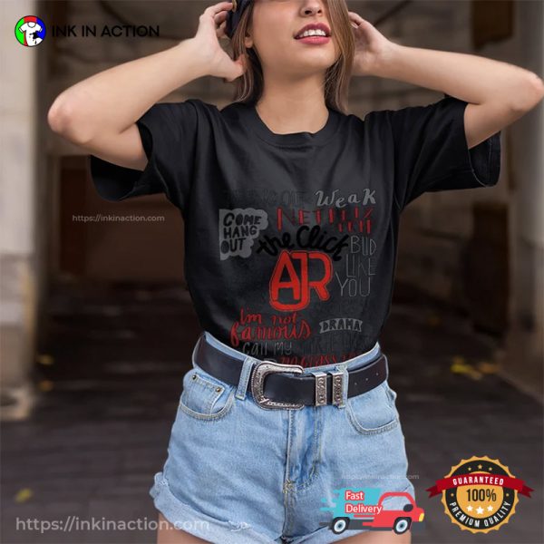 AJR Albums Pop Music Band T-shirt