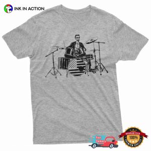 Abraham Lincoln Drummer Funny T Shirt 3