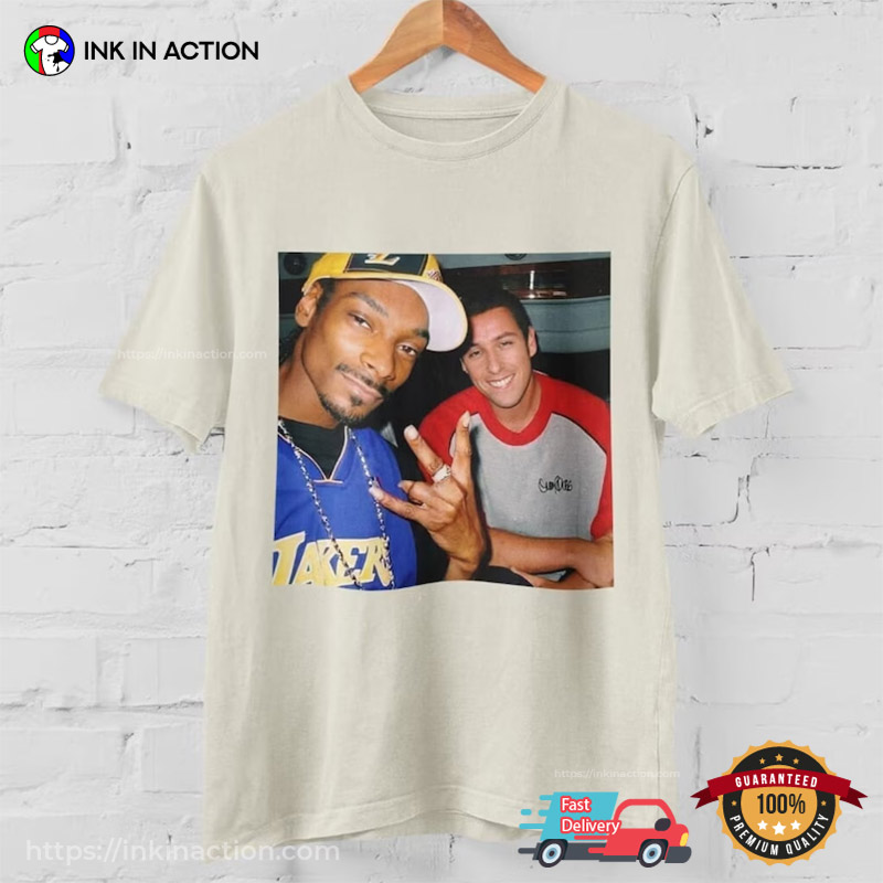 Adam Sandler And Snoop Dogg Memory Vintage Fans T-Shirt