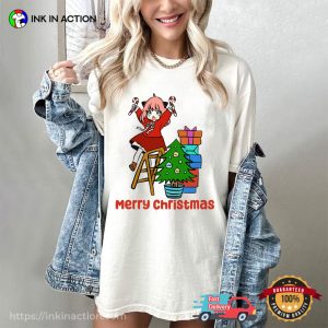 Anya Forger Merry Christmas Spy X Family Christmas T-shirt