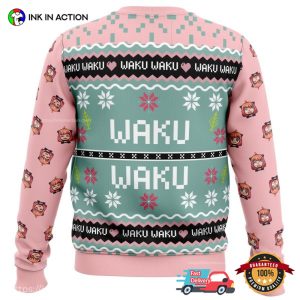 Anya Forger Waku Waku Spy Ugly Christmas Sweater