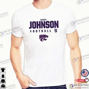 Avery Johnson K State Wildcats Purple Shirt 3