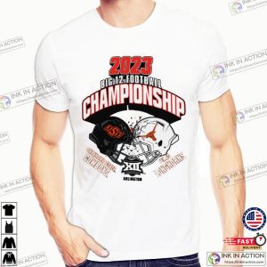 Big 12 Football Championship 2023 Cowboys VS Longhorns T Shirt 2